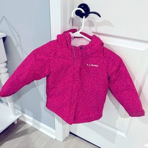 Girls Columbia winter jacket